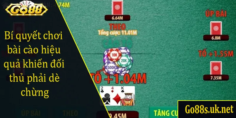 Bí quyết chơi bài cào hiệu quả khiến đối thủ phải dè chừng